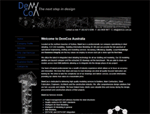 Tablet Screenshot of demcox.com.au